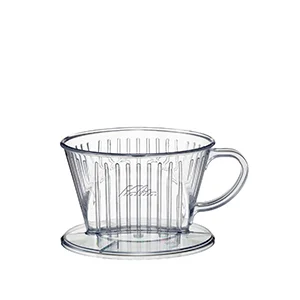 Kalita 101-D 1〜2人用の透明な樹脂製ドリッパー